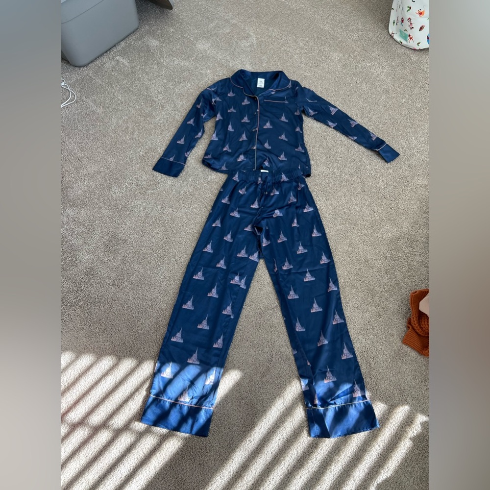 Walt Disney World 50th anniversary satin pajama set